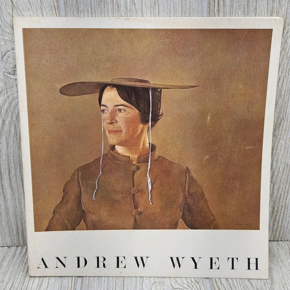 Andrew Wyeth 1966 Exhibition Catalog Abercrombie & Fitch PAFA Vintage‎ Art Book